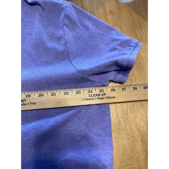 Polo Ralph Ralph Shirt XXL Custom Fit Purple Short Sleeve Green Pony Golf 2XL - Picture 11 of 13